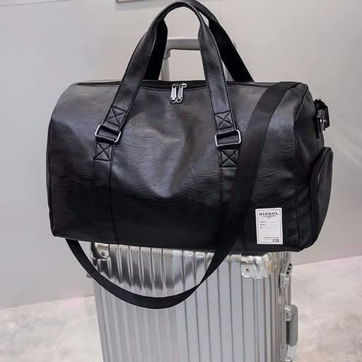 ÉLÉGANCE NOMADE – Sac de Sport et de Voyage en Cuir PU Haut de Gamme